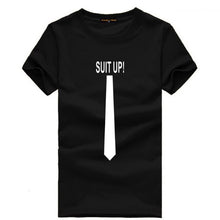 Load image into Gallery viewer, Sports Summer men Slim Fit Short Sleeve Tshirts Ted Mosby TV How I Met Your Mother T-shirts Suit Up barneyCasual HIMYM T Shirts