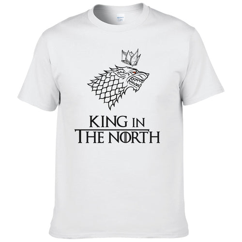 Game of Thrones T Shirt Men Tshirt 2016 New Cool The North Remembers Blood Wolf T-shirt Men's Tee Shirts Camisetas #077