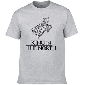 Game of Thrones T Shirt Men Tshirt 2016 New Cool The North Remembers Blood Wolf T-shirt Men's Tee Shirts Camisetas #077