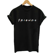 Load image into Gallery viewer, 100% cotton friends tv tee shirt femme womens shirts women tshirt leopard t shirt women short sleeve tee shirts
