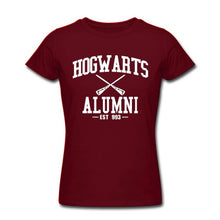 Load image into Gallery viewer, Hogwarts Alumni T Shirt Men Women Harry Funny Potter T-shirts New Novelty Design Short Sleeve O-neck Cotton Tshirts Plus Size