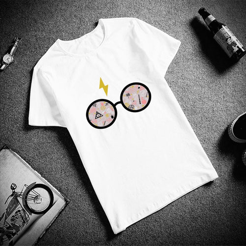 New 100% Cotton Women Tshirt Harry Harajuku Aesthetics Potter Print Short Sleeve Tops & Tees Fashion Casual T Shirt clothes