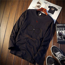 Load image into Gallery viewer, Harry  Hogwarts Quote Classic Potter Funny Tshirt Custom Cotton O Neck Top Tees Plus Size Long Sleeve Brand Unisex Shirts