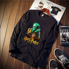 Load image into Gallery viewer, Harry  Hogwarts Quote Classic Potter Funny Tshirt Custom Cotton O Neck Top Tees Plus Size Long Sleeve Brand Unisex Shirts