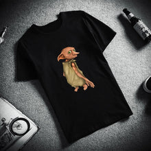 Load image into Gallery viewer, Fashion Short Sleeve TShirt Dobby In Harry  Printed 100% Cotton Top Tees Women Potter Casual O Neck TShirt Unisex Couple TShirt