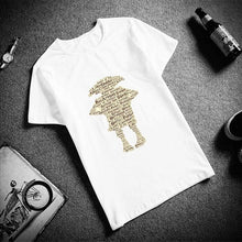 Load image into Gallery viewer, Fashion Short Sleeve TShirt Dobby In Harry  Printed 100% Cotton Top Tees Women Potter Casual O Neck TShirt Unisex Couple TShirt