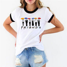 Load image into Gallery viewer, 2019 New Friends TV Show t shirt women Graphic tee shirt femme BFF T Shirts 90s tumblr tshirt best friend gift female t-shirt
