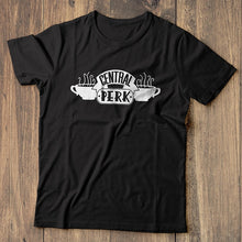 Load image into Gallery viewer, Black Central Perk Graphic Tees Women Friends Tshirt Cotton Causal Friends T Shirt Plus Size Tshirt Kawaii Punk Style Shirts