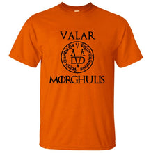Load image into Gallery viewer, 2019 Summer Tshirt Men Valar Morghulis All Men Must Die Valyrian Game of Thrones T Shirts Casual 100% Cotton Men&#39;s Tops Tees