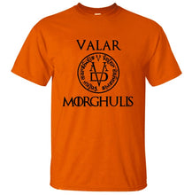 Load image into Gallery viewer, 2019 Summer Tshirt Men Valar Morghulis All Men Must Die Valyrian Game of Thrones T Shirts Casual 100% Cotton Men's Tops Tees