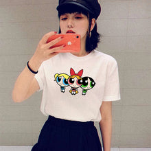 Load image into Gallery viewer, 100% cotton friends tv tee shirt femme womens shirts women tshirt leopard t shirt women short sleeve tee shirts