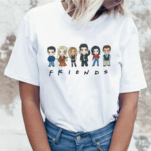 Load image into Gallery viewer, friends tv show t shirt tshirt top tee shirt women female femme  ulzzang  t-shirt  Harajuku Casual Vintage Printing Funny girl