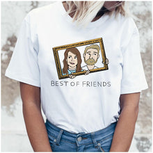 Load image into Gallery viewer, friends tv show t shirt tshirt top tee shirt women female femme  ulzzang  t-shirt  Harajuku Casual Vintage Printing Funny girl