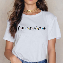 Load image into Gallery viewer, Friends TV Harajuku Women T Shirt Tv Show Tshirt Steetwear Vogue T-shirt 90s Vintage Girl Tshirt Summer Fashion Top Tees Famale