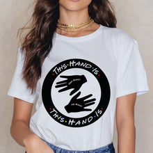 Load image into Gallery viewer, Friends TV Harajuku Women T Shirt Tv Show Tshirt Steetwear Vogue T-shirt 90s Vintage Girl Tshirt Summer Fashion Top Tees Famale
