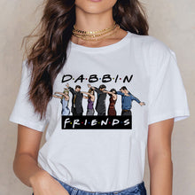 Load image into Gallery viewer, Friends TV Harajuku Women T Shirt Tv Show Tshirt Steetwear Vogue T-shirt 90s Vintage Girl Tshirt Summer Fashion Top Tees Famale