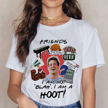 Load image into Gallery viewer, Friends TV Harajuku Women T Shirt Tv Show Tshirt Steetwear Vogue T-shirt 90s Vintage Girl Tshirt Summer Fashion Top Tees Famale